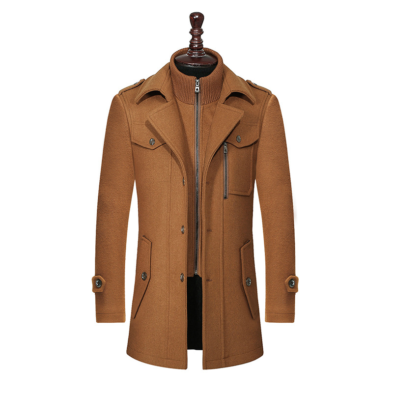 11512086998_729551858.jpg Cross-border hot-selling autumn/winter men's business wool coat, fashionable double-collar standard wool coat for men 01 - Image 1