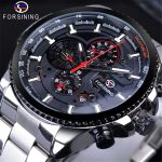 Hot sale forsining waterproof multifunctional mechanical watch men's fashion automatic mechanical watch large dial - Image 4