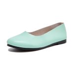 Round-toe genuine leather shallow flats for women, soft top and soft soles, lazy shoes for slip-on low-heel, comfortable, versatile closed-toe flats - Image 5