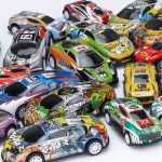 Car toy tin car, exquisite metal toy, pull-back toy car, children's toy racing car model - Image 3