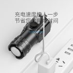 Smiling Shark Cross-border Three-Eyed Little Monster Bright Mini Flashlight, portable outdoor emergency lighting tool for mountaineering - Image 4