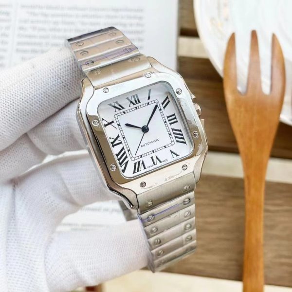 Santos watch Dumont Rome series fully automatic non-mechanical quartz expression couple fashion cross-border wholesale