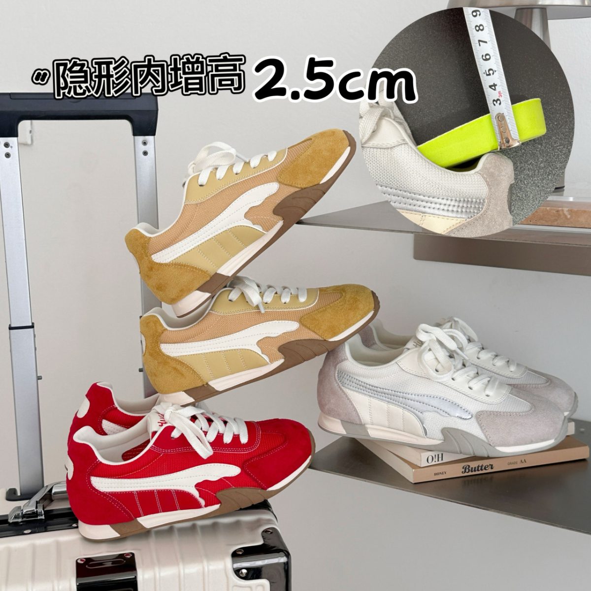 2026 Spring/Autumn New Forrest Shoes Lace-Up Breathable Mesh Casual Women's Outdoor Running Shoes Korean Style Flats - Image 2