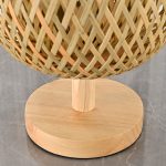 Nordic decorative ambient lamp, bedside reading bedside bedroom, eye-protection fabric night light, creative remote control DIY pressed table lamp - Image 3