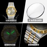 Swiss brand new men's watch double date ultra-thin quartz watch live foreign trade explosive one piece dropship - Image 2