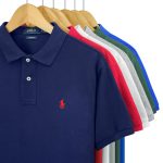 Cross-border RL Ralph Lauren T-shirt Polo Shirt Pony Logo Embroidered Summer Men's Polo Shirt Shirt Lapel Short Sleeve T