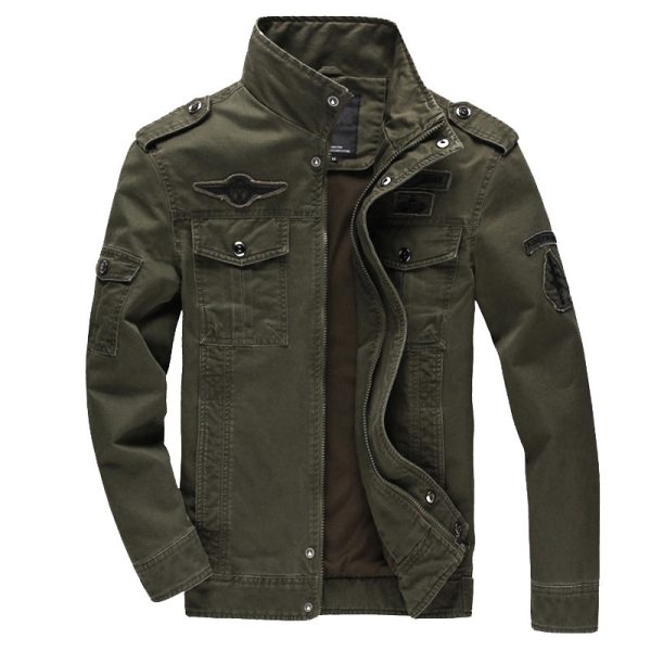 Spring and Autumn Men's Jacket Fashion Trend Men's Sports Leisure Workwear Trendy Brand Versatile Jacket 2025 New Style