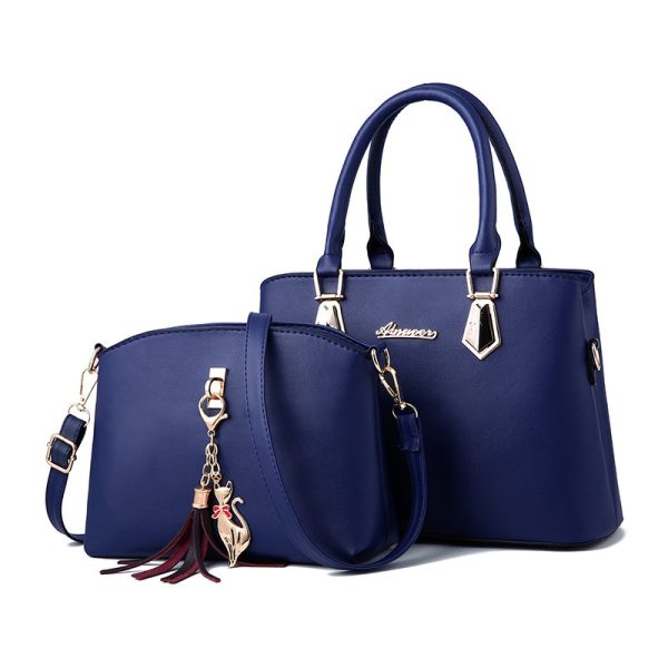 New mother-in-law fashion handbag shoulder bag drop shipping large capacity two-piece women's bag cross-border foreign trade women's bag