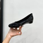 Retro inward heightened wedge patent leather single shoes women's summer 2025 new commuting without tiring feet, one foot of round toe high heels - Image 4