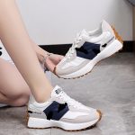 Small waist dad shoes women's 2025 spring and summer new Internet celebrity thick-soled student casual shoes breathable sports Forrest Gump shoes women - Image 3