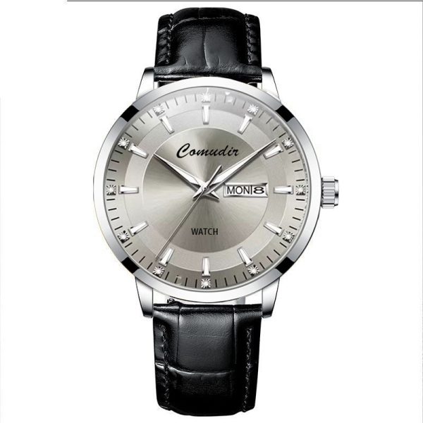 Automatic imitation mechanical watch business men's watch skeleton waterproof luminous double date high-value watch