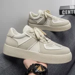 Panda German training shoes for men, new thick soles for boys in the summer of 2026, heightened Forrest Gump shoes, casual and versatile sports board shoes - Image 2