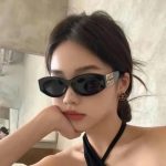 Miaojia SMU11W plate cat eye sunglasses Internet celebrity big face small UV protection UV400 sunglasses one generation - Image 3