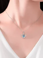 Fashion high-end beating heart necklace light luxury niche Valentine's Day gift for girlfriend necklace 2026 new hit - Image 4