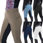 Independent station new women's equestrian pants casual zipper leggings pants foreign trade Amazon AliExpress women's clothing