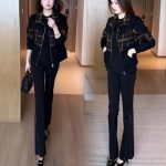 2025 winter new jacket women's long sleeve fashion temperament zipper jacket fleece warm mom top - Image 4
