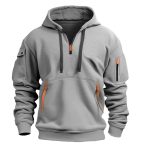 Qianshan County cross-border men's sweatshirt hoodie multi-pocket spring and autumn men's sweatshirt men's athleisure men's sweatshirt - Image 2