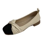 Evening evening breeze warm soft sole single shoes scoop shoes wholesale spring and autumn with skirt granny flat Mary Jane casual women's shoes - Image 5