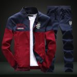 M-6XL suit men's spring and autumn youth sportswear men's casual couple sportswear plus size running sportswear men - Image 2