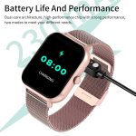 Cross-border foreign trade smart watch ZL54CJ Bluetooth call multi-function sports heart rate health watch ring - Image 4