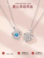 Fashion high-end beating heart necklace light luxury niche Valentine's Day gift for girlfriend necklace 2026 new hit - Image 3