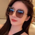 High-definition polarizer, new sunglasses, women's big face, slimming sunglasses, UV protection, high-end sense, can be matched with myopia glasses - Image 4