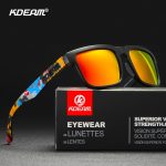 KDEAM Classic Polarized Sunglasses Men's and Women's Ultralight Driving Glasses European and American Colorful Real Film Sunglasses KD332