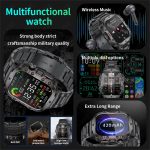 Cross-border new smartwatch QX11 hot-selling multifunctional waterproof Bluetooth calling men's watch one-piece dropshipping - Image 4