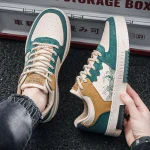 New men's shoes spring and summer Internet celebrity explosive men's casual sports flat shoes breathable student teen trendy shoes men - Image 5