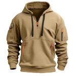 Qianshan County cross-border men's sweatshirt hoodie multi-pocket spring and autumn men's sweatshirt men's athleisure men's sweatshirt - Image 4