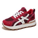 Spring women's shoes, new breathable mesh shoes, women's Korean version, versatile platform heightening sneakers, casual daddy trendy shoes - Image 5