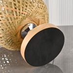 Nordic decorative ambient lamp, bedside reading bedside bedroom, eye-protection fabric night light, creative remote control DIY pressed table lamp - Image 4