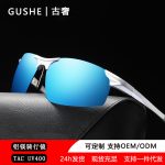 Aluminum-magnesium alloy sports cycling glasses, men's outdoor sunglasses, polarized fashion high-end sunglasses UV400 - Image 2