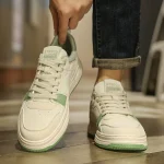 Men's shoes 2026 new summer breathable, non-slip and wear-resistant workboard shoes sports and casual height-enhanced thick-soled small white trendy shoes - Image 4