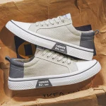 Canvas Men's Shoes 2026 New Summer Trendy Versatile Student Sports Board Shoes Lightweight Soft Sole Casual Trendy Shoes for Autumn - Image 2