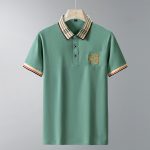 Binjie carefully selects summer high-quality cotton T-shirts, men's polo shirts, male versions, solid color embroidered lapel tops - Image 4