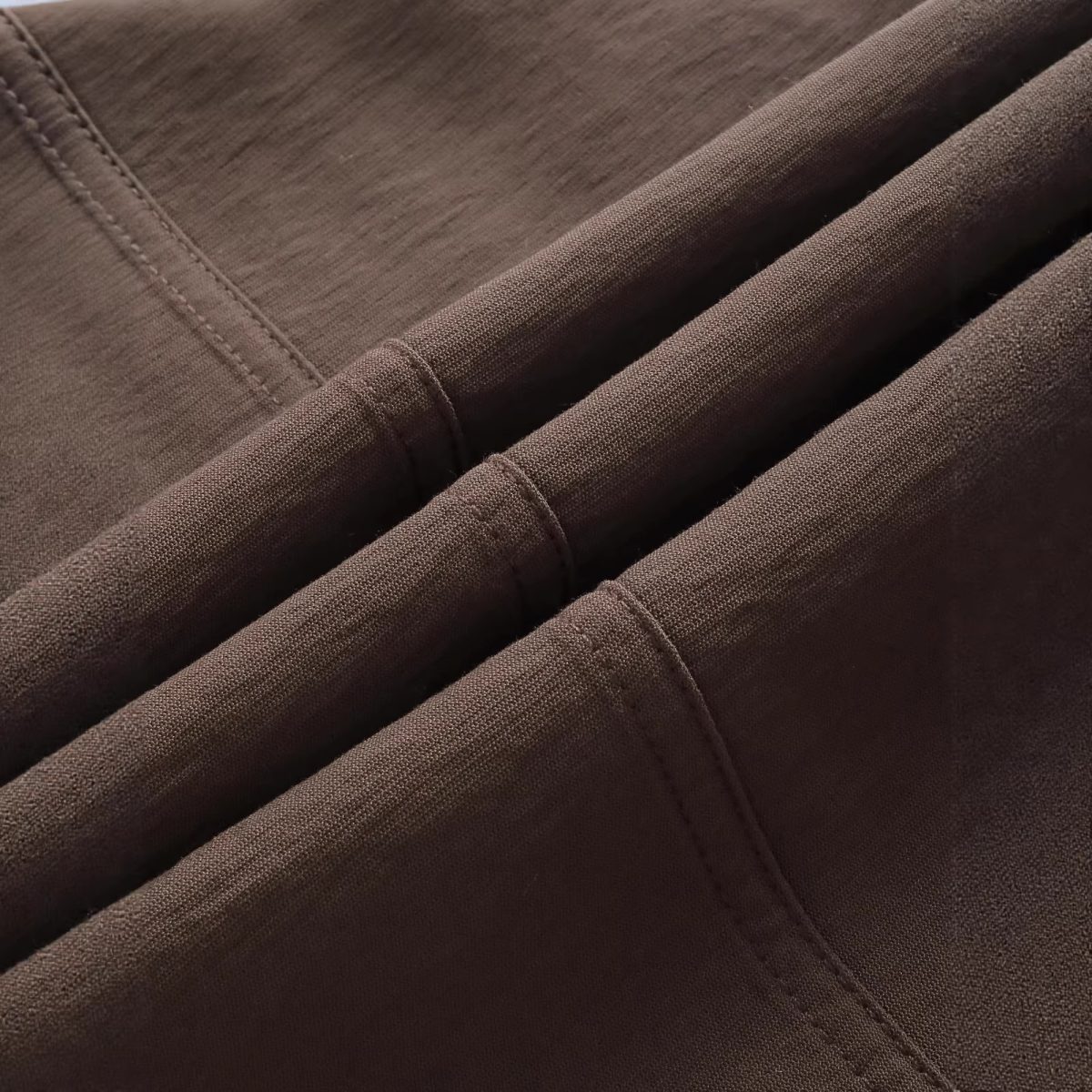 0347 Bamboo fiber fabric, elastic waistband, spring/summer wide-leg pants, long pants are loose - Image 4