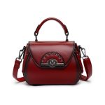 Women's small round bag internet celebrity crossbody phone bag, mature and elegant handbag, cross-border dropshipping genuine leather - Image 5