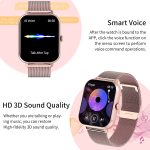 Cross-border foreign trade smart watch ZL54CJ Bluetooth call multi-function sports heart rate health watch ring - Image 3