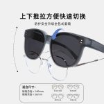 Spring/summer new high-end sunglasses, new polarized sunscreen men's lightweight outdoor portable sunglasses that can be worn with myopia glasses - Image 3