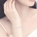 Wisteria Flower Bracelet for Women, Light Luxury, Niche Practical Birthday Gift, Perfect for Girlfriends, Students, and Close Friends Valentine's Day - Image 4