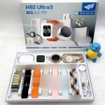 Huaqiangbei smart watch H92 Ultra3 Bluetooth audio headset charging cable multi-strap set cross-border hit - Image 2