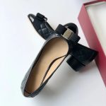 Feijia same low-heeled bow Mary Jane shoes 2025 spring and autumn shallow round toe grid color-blocking single shoes women's thick heels - Image 2