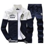 M-6XL suit men's spring and autumn youth sportswear men's casual couple sportswear plus size running sportswear men - Image 5