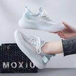 2024 New Summer Coconut Shoes, Fly Woven Sneakers, Breathable, Lightweight, Casual, Korean Versatile Running Shoes, Women's Trend - Image 3