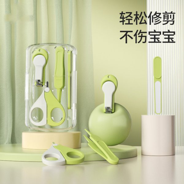 Baby nail clipper set for newborn baby special toddler nail clippers anti-pinch meat nail clippers baby products
