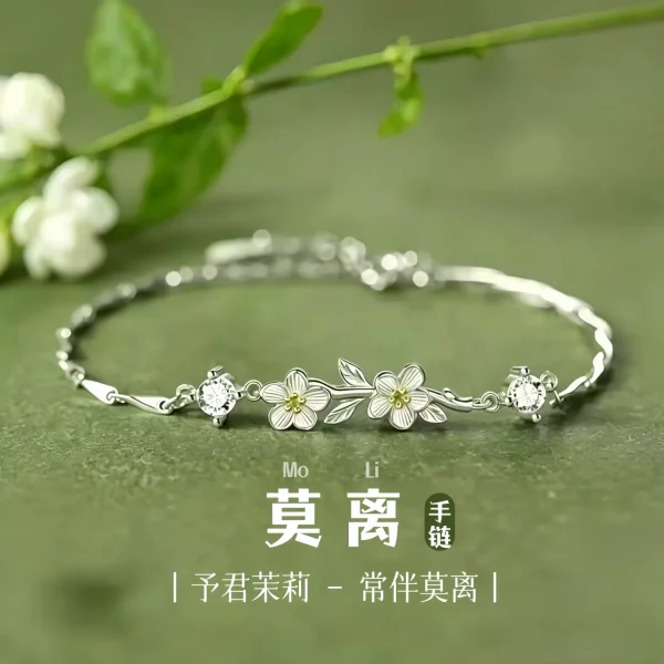 Moli women's bracelet is a niche, light, luxurious, and high-end birthday gift for girls, girlfriends, and best friends for Qixi Valentine's Day