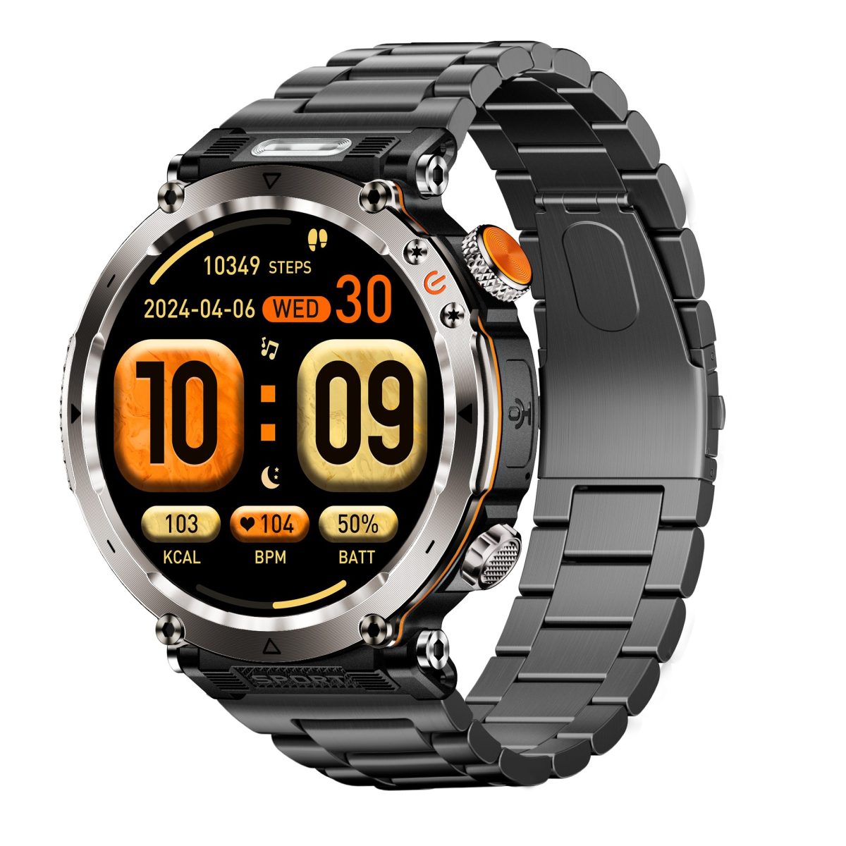 Cross-border explosive HT30 outdoor sports waterproof Bluetooth call information reminder LED light lighting smart watch - Image 4