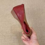 Sheepskin version ~ commuter flats, women's versatile, simple retro single shoes, one foot slipper, pointed toe shallow, wear professional shoes - Image 2