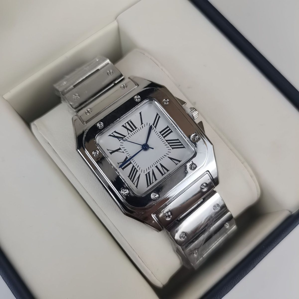 Santos watch Dumont Rome series fully automatic non-mechanical quartz expression couple fashion cross-border wholesale - Image 3